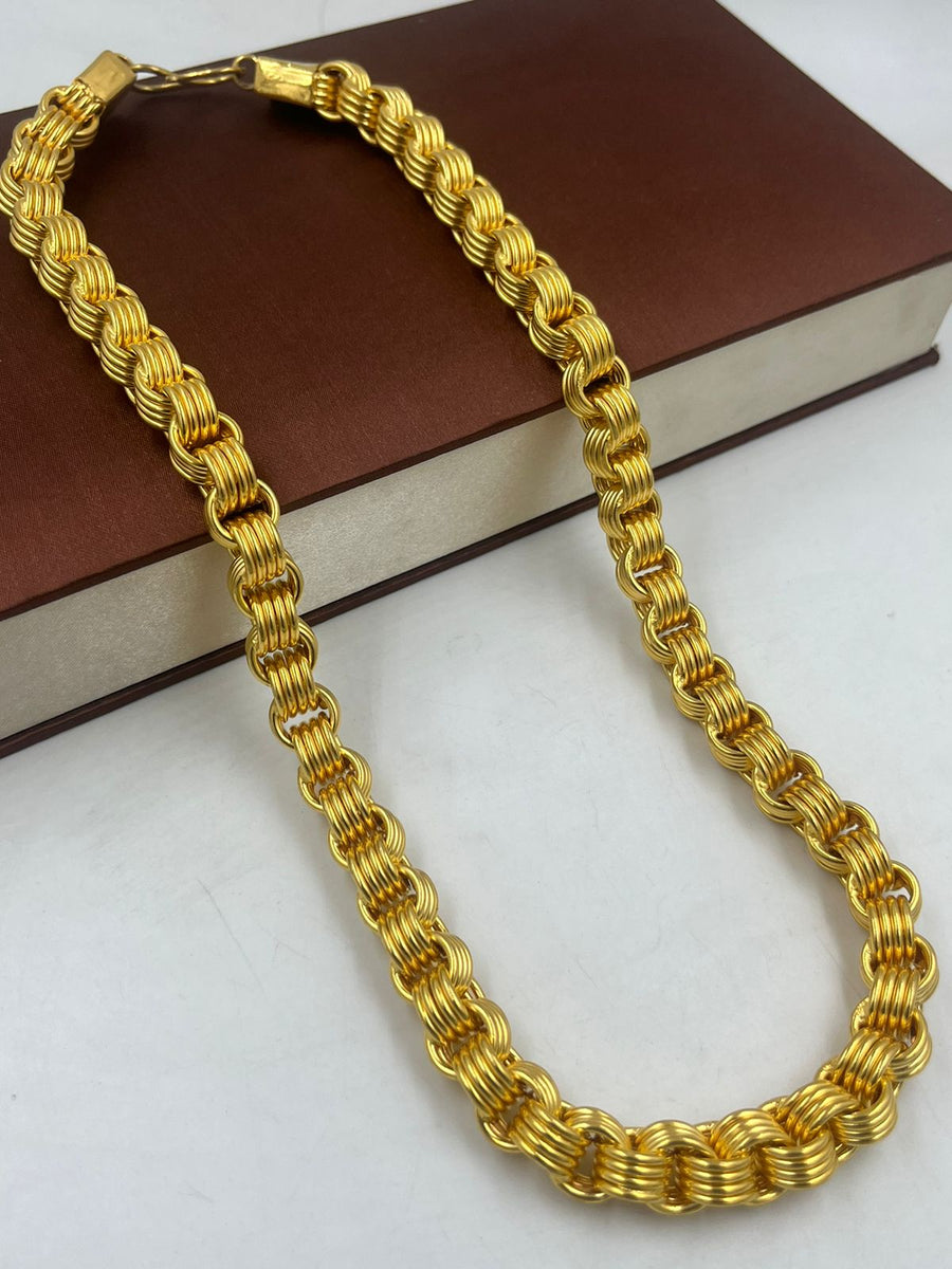 40 Grams Buy A Gold Chain Online 18K Gold Anchor Cable Link Chain