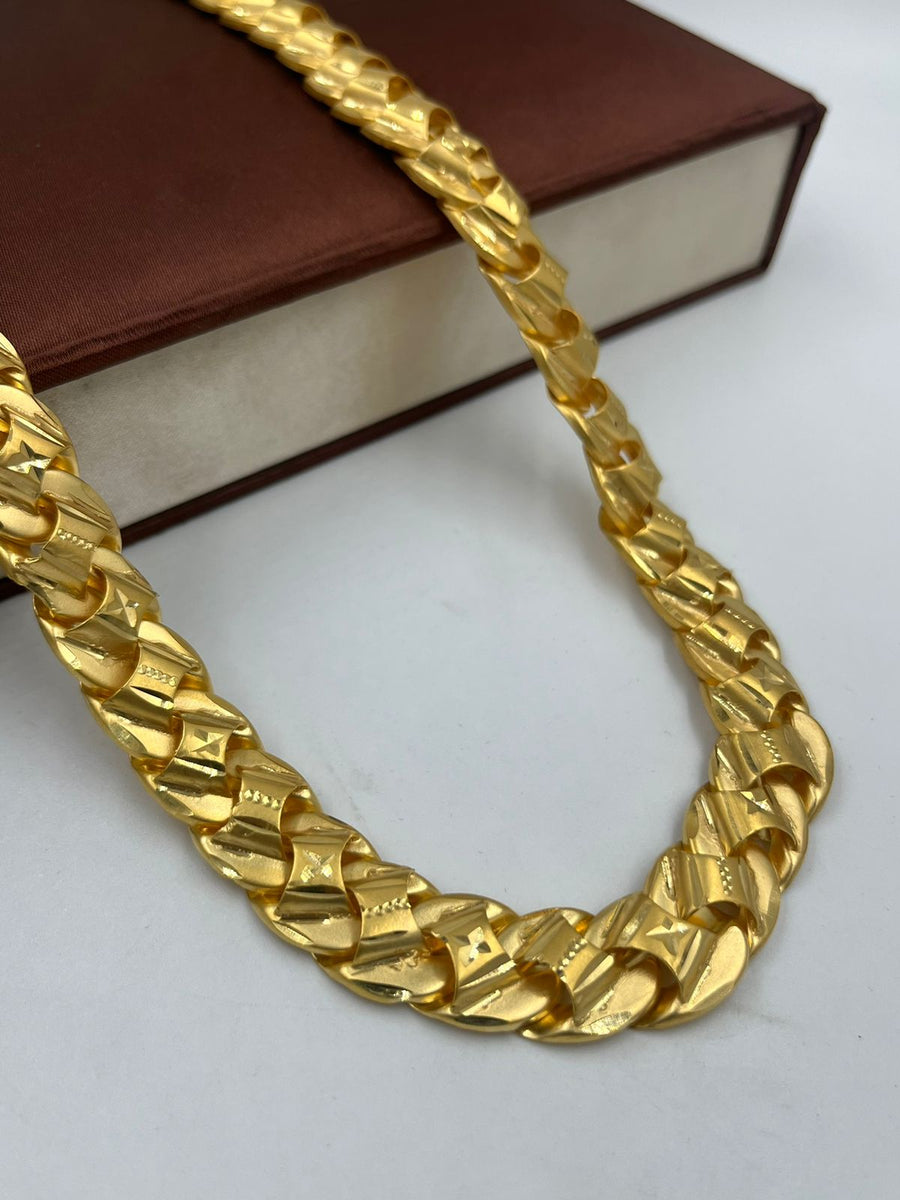 22k Gold Latest Gold Chain Design For Man 2019 Buy 100+ Gold