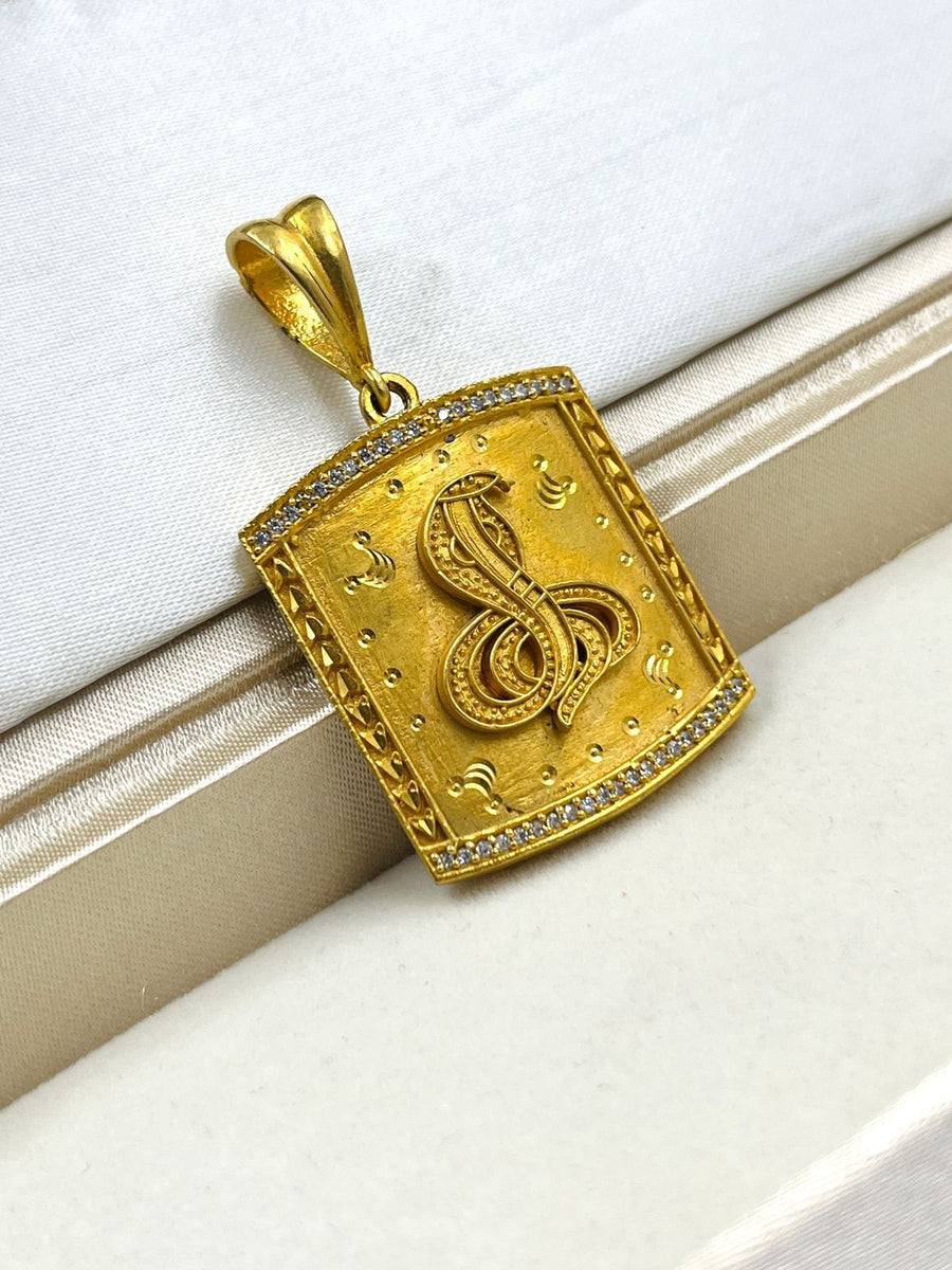 GRAM GOLD GOGA MAHARAJ PENDANT FOR MEN DESIGN A-471