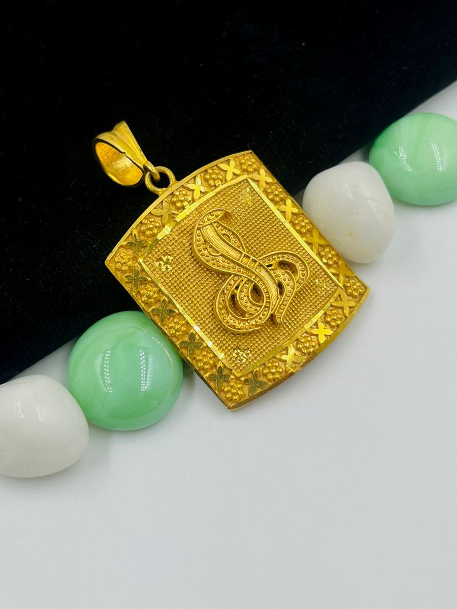 GRAM GOLD GOGA MAHARAJ PENDANT FOR MEN DESIGN A-491