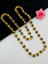 1 GRAM GOLD RUDRAKSHA MALA FOR MEN DESIGN A-98