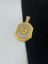 1 GRAM GOLD FORMING SURYA PENDANT FOR MEN DESIGN A-168