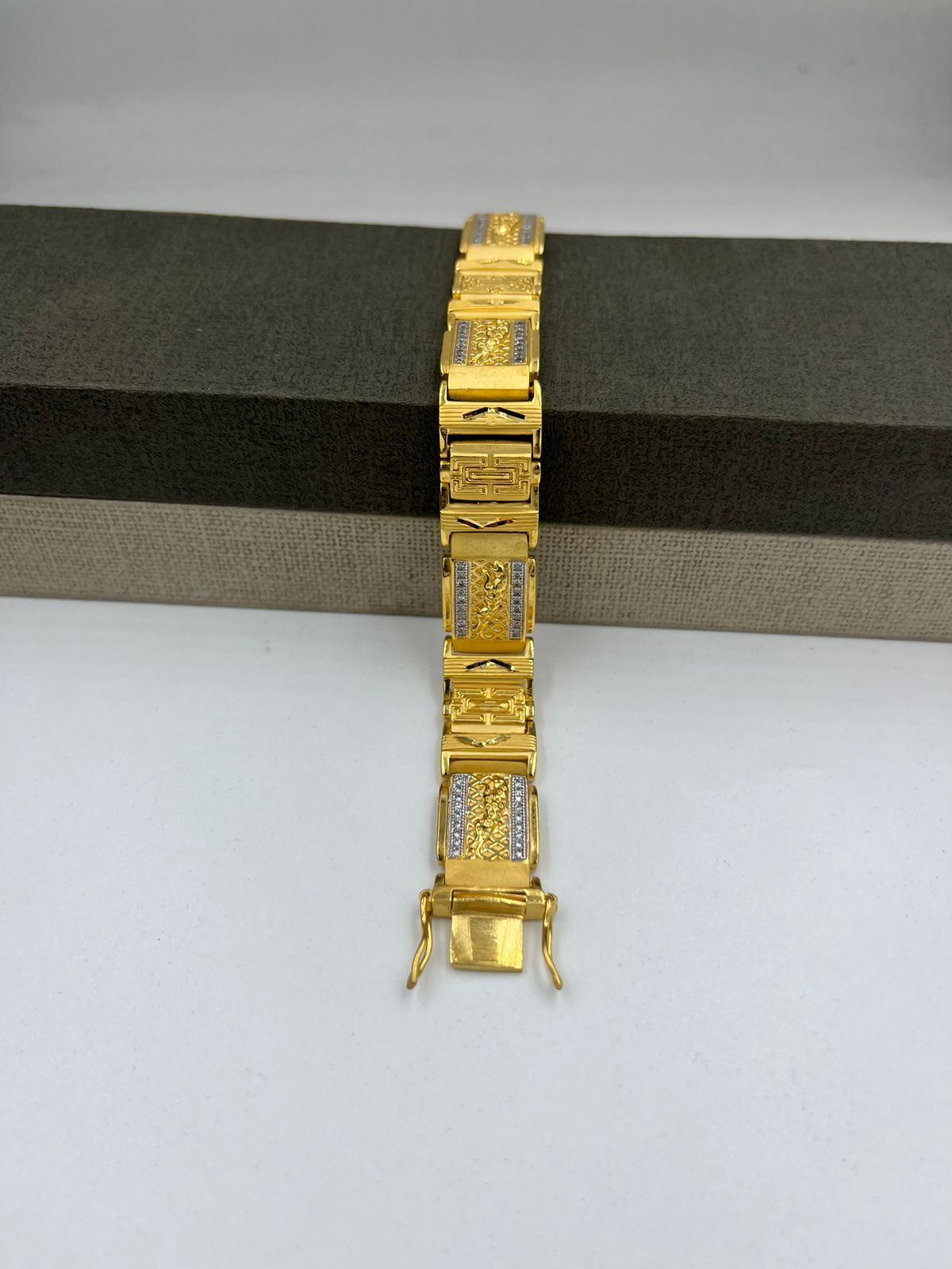 1 Gram Gold Forming Chokdi Latest Design High-quality Bracelet For Men -  Style C312 at Rs 3840.00 | Men Bracelet | ID: 2849473544412