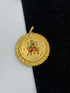 1 GRAM GOLD FORMING RAJWADI AMBE MAA PENDANT FOR MEN DESIGN A-214