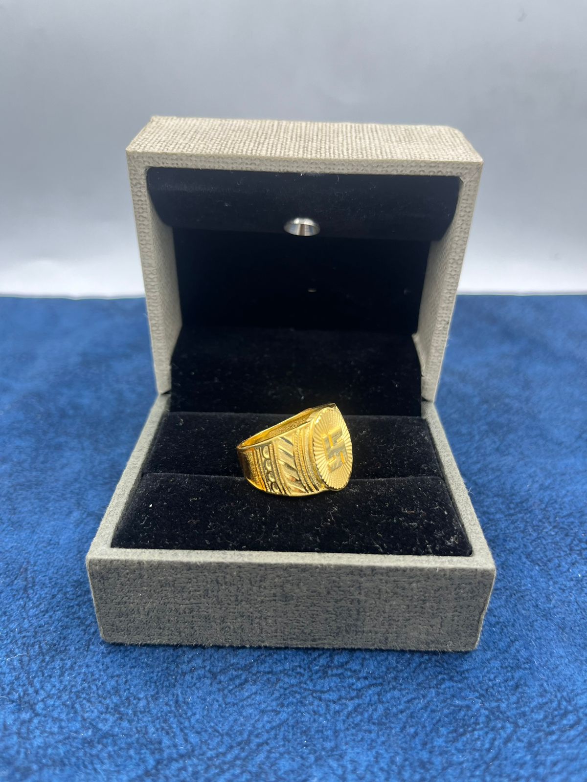 Solid Real Gold Men's Ring Last Supper 10k Yellow Gold Casual,Pinky, S – My  Elite Jeweler