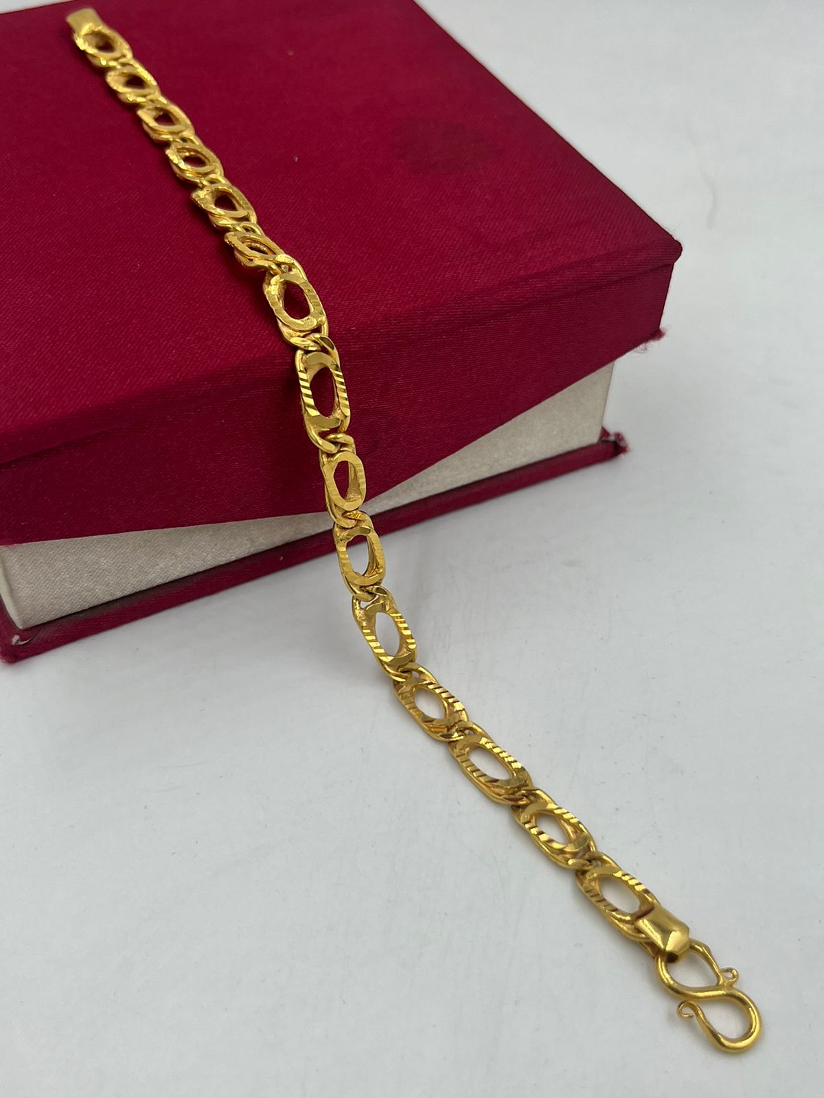 Buy Online Menjewell New Classic Collection Blue::Silver Salman Khan Style  Link Chain Design Bracelet Combo For Men & Boys | jewellery for men |  menjewell.com