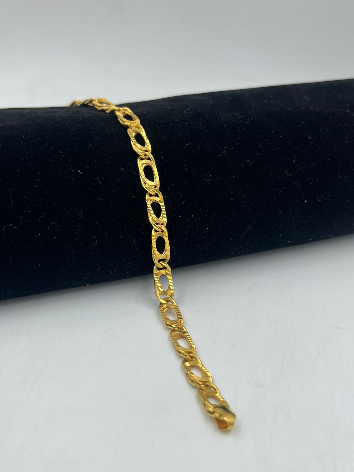 Handmade Jewelry Katie Gold Filled Paperclip Bracelet Liz James Designs