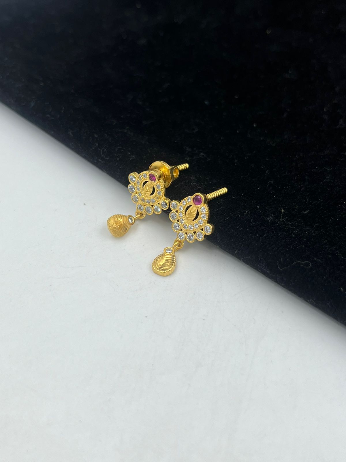 Update 78+ gold earrings in 1 gram latest