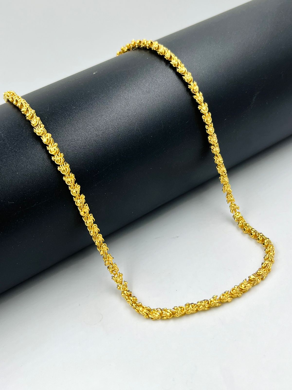 Gop Chain 1 GRAM GOLD FORMING GOP RAJWADI CHAIN FOR MEN DESIGN A-620 – Radhe ...