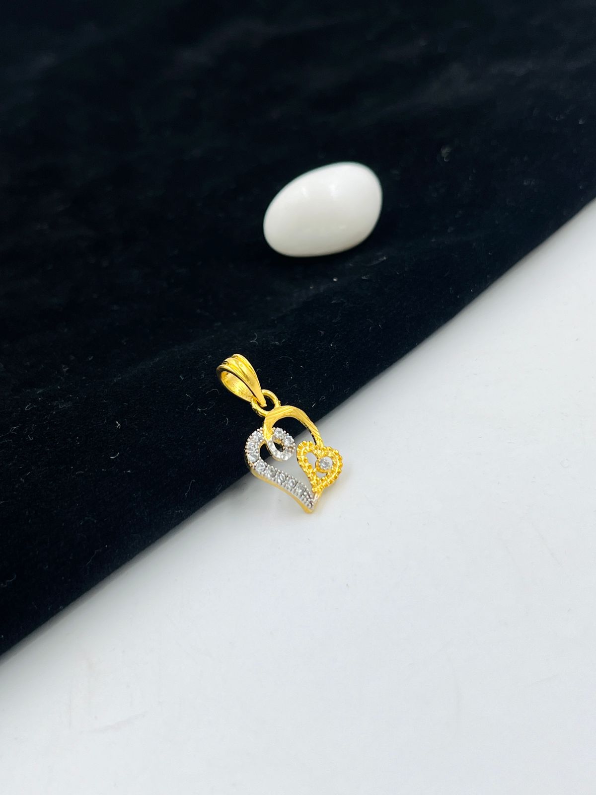 Heart One Gram Gold Dollar Chain GRAM GOLD LADIES, HEART