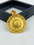 1 GRAM GOLD SURYADEV PENDANT FOR MEN DESIGN A-381