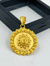 1 GRAM GOLD SURYADEV PENDANT FOR MEN DESIGN A-382