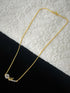 1 GRAM GOLD LADIES , WOMEN CHAIN WITH HEART PENDANT FOR DESIGN A-14