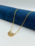 1 GRAM GOLD LADIES , WOMEN CHAIN WITH PENDANT FOR DESIGN A-21