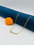 1 GRAM GOLD LADIES , WOMEN CHAIN WITH HEART PENDANT FOR DESIGN A-27