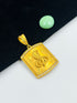 1 GRAM GOLD GOGA MAHARAJ PENDANT FOR MEN DESIGN A-471