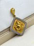 1 GRAM GOLD GANPATI BAPPA PENDANT FOR MEN DESIGN A-474