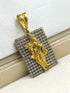 1 GRAM GOLD KRISHNA PENDANT FOR MEN DESIGN A-480