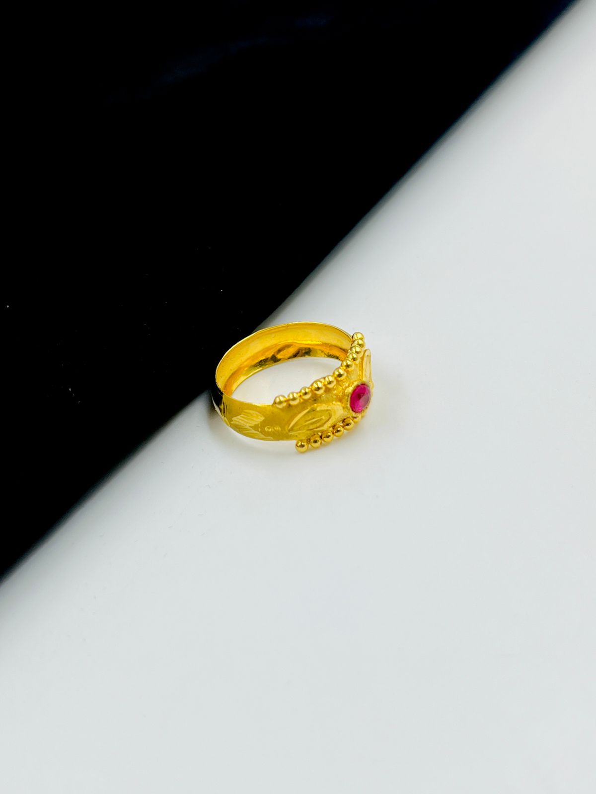 GRAM GOLD LADIES DIAMOND RING WOMEN RING DESIGN A-27