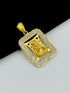 1 GRAM GOLD BHOLENATH PENDANT FOR MEN DESIGN A-507