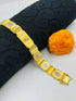 1 GRAM GOLD LION FACE BRACELET FOR MEN DESIGN A-399