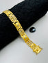 1 GRAM GOLD DIAMOND BRACELET FOR MEN DESIGN A-416