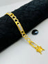 1 GRAM GOLD DIAMOND BRACELET FOR MEN DESIGN A-417