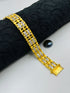 1 GRAM GOLD DIAMOND BRACELET FOR MEN DESIGN A-421