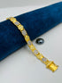 1 GRAM GOLD DIAMOND BRACELET FOR MEN DESIGN A-427