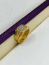 1 GRAM GOLD DIAMOND RING FOR MEN DESIGN A-1076