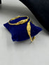 1 GRAM GOLD GOLD PLATED SWASTIK KADLI (BACHA KADLI) DESIGN A-4