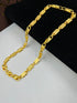 1 GRAM GOLD KOYLI WITH NAWABI BISCUITS CHAIN FOR MEN DESIGN A-668