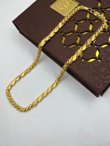 1 GRAM GOLD PLATING CHAIN FOR MEN DESIGN A-174 – Radhe Imitation