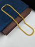 1 GRAM GOLD PLATING INDO CHAIN FOR MEN DESIGN A-722