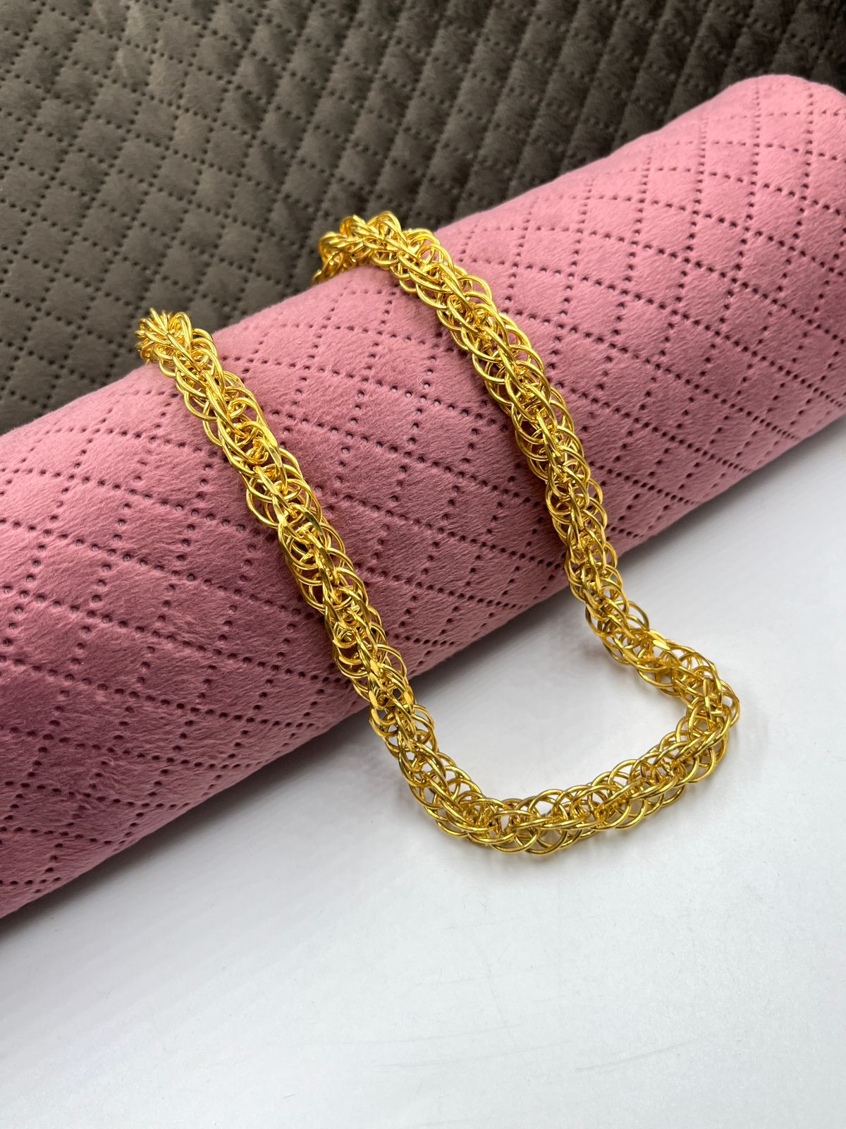 Gop Chain 1 GRAM GOLD GOP CHAIN FOR MEN DESIGN A-426 – Radhe Imitation