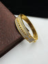 ONE GRAM GOLD PLATING DIAMOND KADA FOR MEN DESIGN A-53
