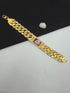 1 GRAM GOLD MORLI PICHU POKAL BRACELET FOR MEN DESIGN A-493