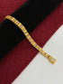 1 GRAM GOLD PREMIUM DIAMOND NEW BRACELET FOR MEN DESIGN A-504