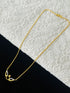 1 GRAM GOLD LADIES , WOMEN CHAIN WITH RING PENDANT FOR DESIGN A-20