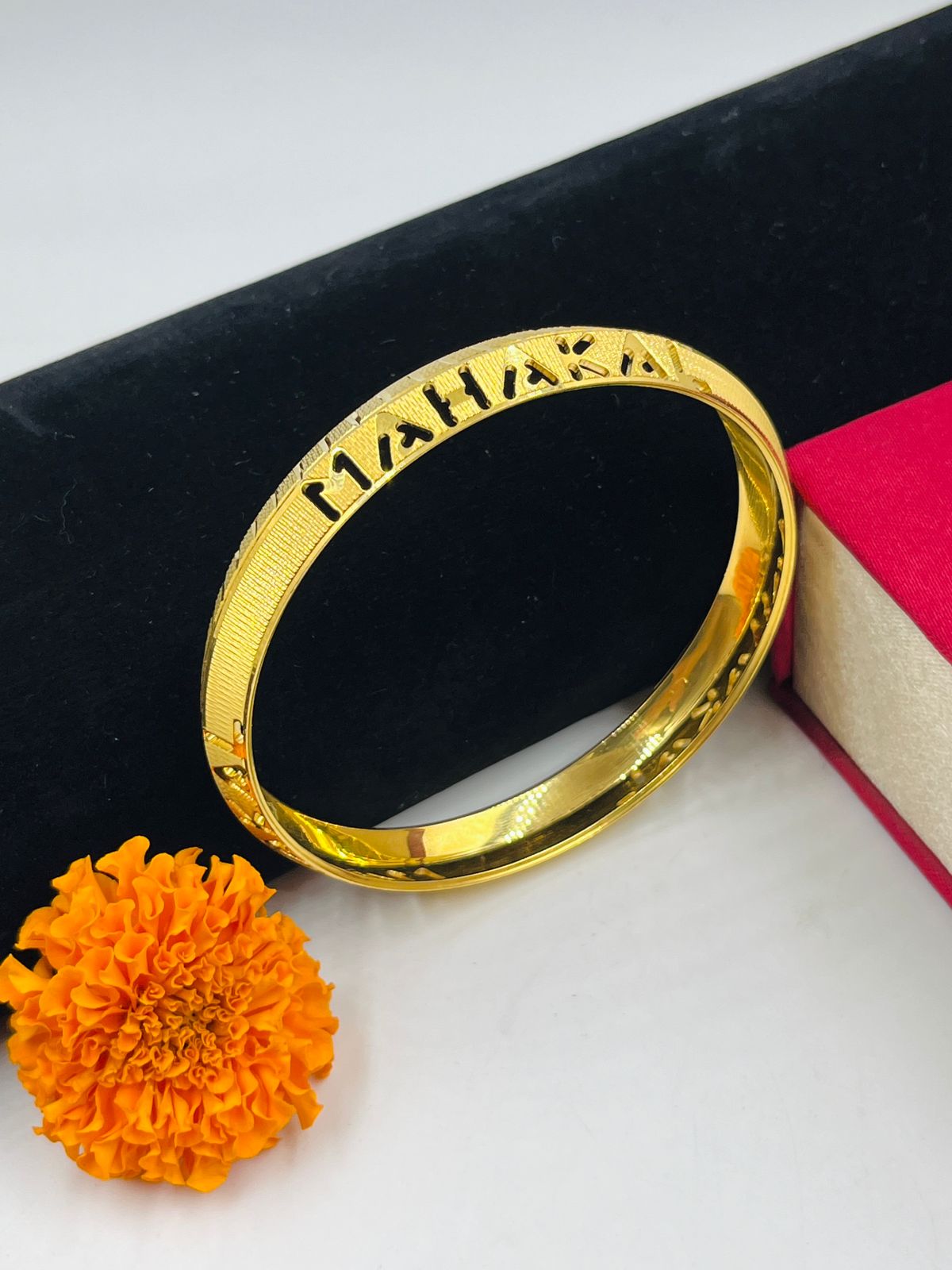 Name Gold Kada Men Design Gold Kada For Mens With Grams GRAM GOLD