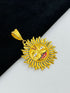 1 GRAM GOLD SURYA PENDANT FOR MEN DESIGN A-442
