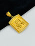 1 GRAM GOLD JAY GOGA PENDANT FOR MEN DESIGN A-470
