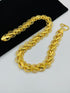 1 GRAM GOLD KOHLI CHAIN FOR MEN DESIGN A-702