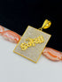 1 GRAM GOLD KANAIYA PENDANT FOR MEN DESIGN A-483