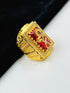 1 GRAM GOLD KRISHNA RING FOR MEN DESIGN A-1042
