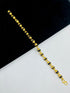 1 GRAM GOLD PLATED RUDRAKSHA BRACELET FOR MEN DESIGN A-363