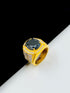 1 GRAM GOLD FORMING DIAMOND RING FOR MEN DESIGN A-1063