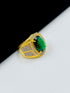 1 GRAM GOLD DIAMOND RING FOR MEN DESIGN A-1067