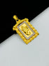 1 GRAM GOLD PLATED GANPATI BAPPA PENDANT FOR MEN DESIGN A-531
