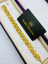 1 GRAM GOLD FORMING FULL DIAMOND BRACELET FOR MEN DESIGN A-379